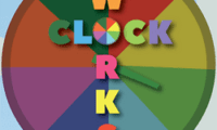 Clock Works Color Switch Clock